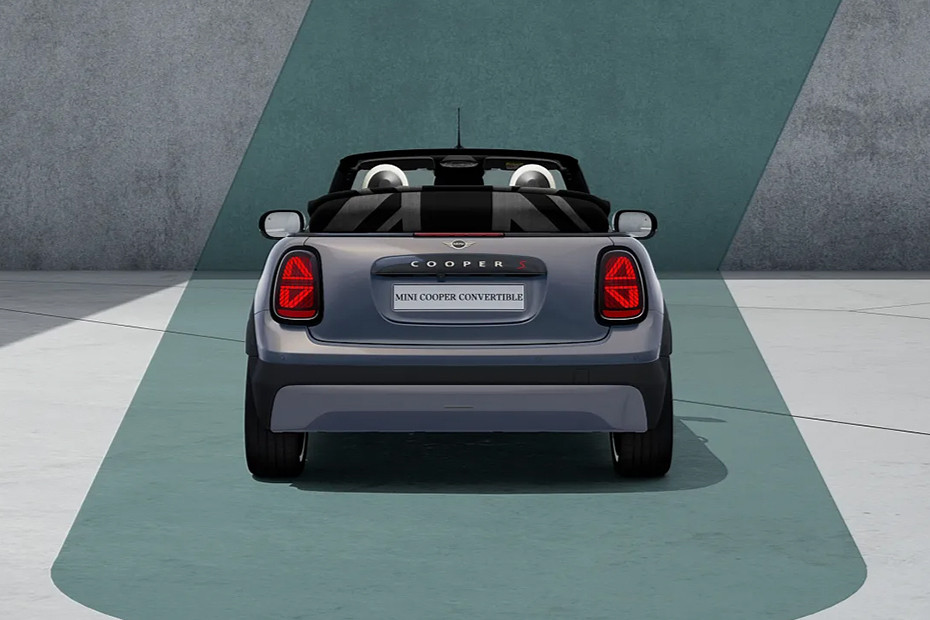 Full Rear View of MINI Convertible