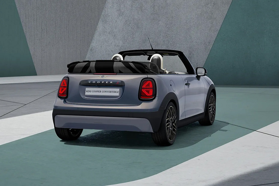 Convertible Rear angle view