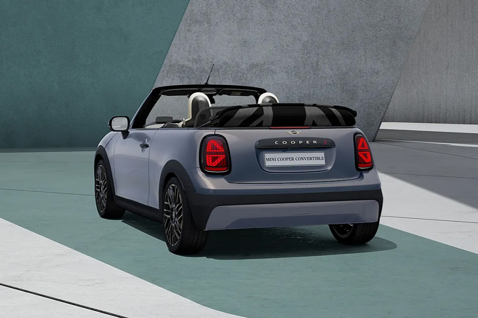 Rear Medium View of MINI Convertible