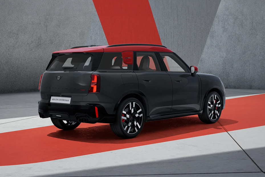 John Cooper Works Rear angle view