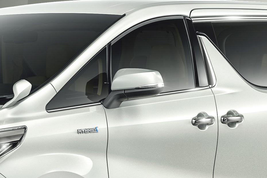 Toyota Alphard Drivers Side Mirror Front Angle Toyota Alphard Drivers Side Mirror Front Angle
