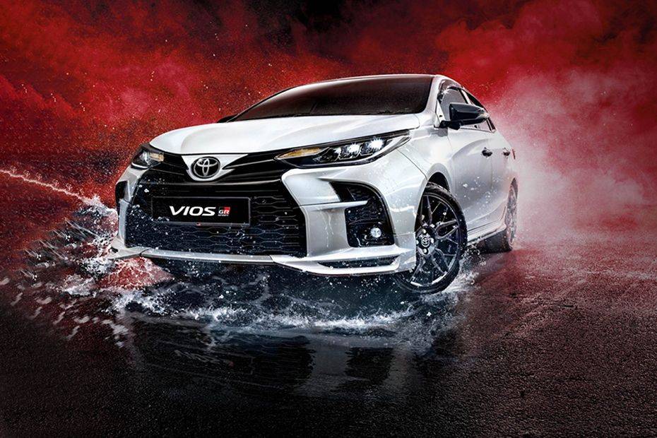 Rear Medium View of Toyota Vios GR-S Rear Medium View of Toyota Vios GR-S