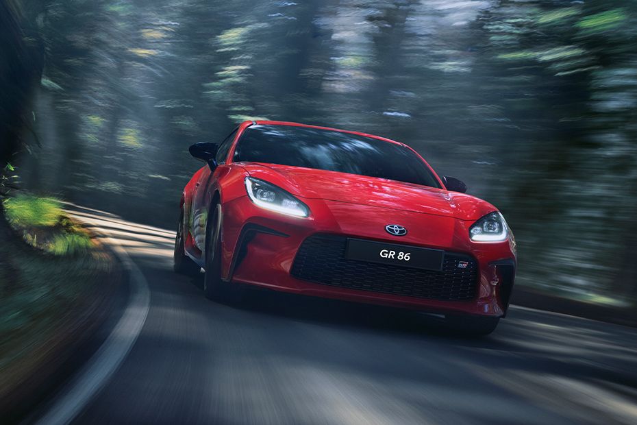 GR 86 Tilted Front View