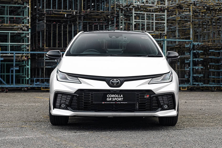 Full Front View of Corolla GR Sport Full Front View of Corolla GR Sport