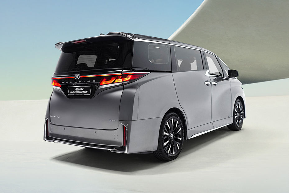 Vellfire HEV Rear angle view