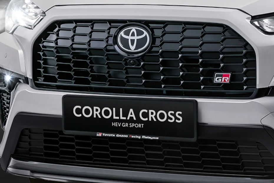 Corolla Cross Hybrid Grille View Corolla Cross Hybrid Grille View