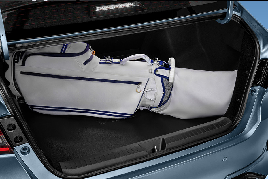 Trunk Open Closer View of Vios Hybrid Electric