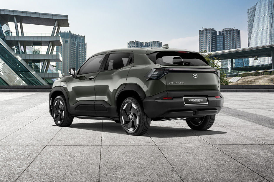 Rear Cross View of Toyota Urban Cruiser