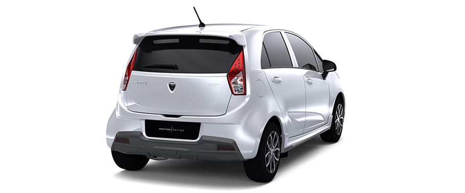 Iriz (2010-2016) Rear angle view