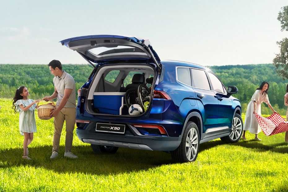 Trunk Open Closer View of X90