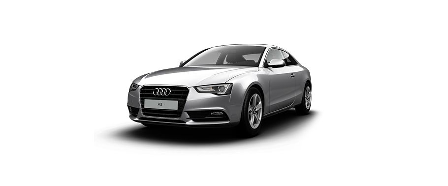 Audi A5 Coupe Front Side View