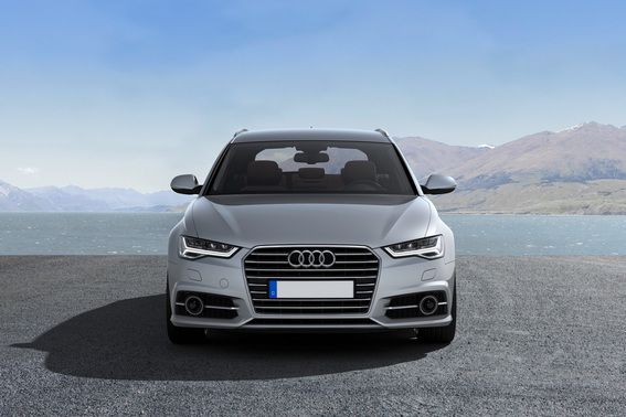Full Front View of A6 Avant