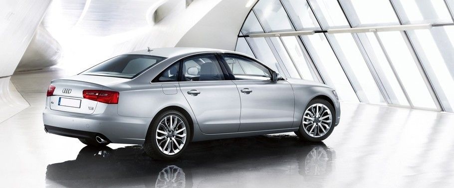 A6 Saloon Rear Medium Side View