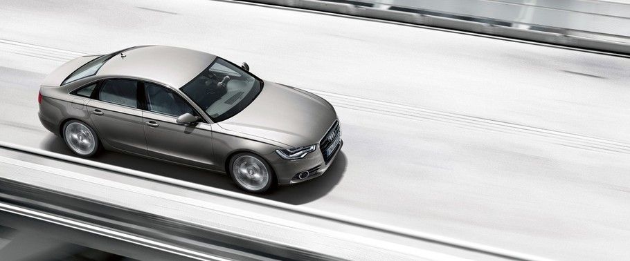 Top View of A6 Saloon