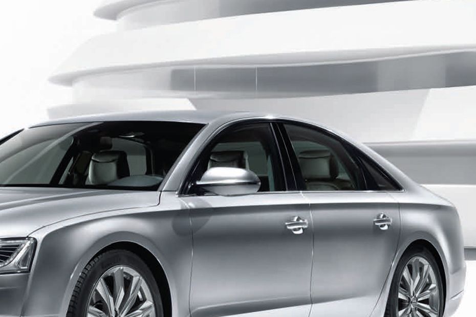 Audi A8 Drivers Side Mirror Front Angle