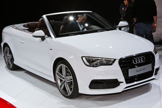 Audi A3 Cabriolet Front Medium View