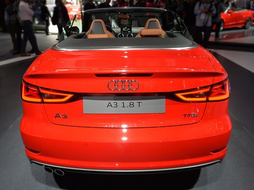 Full Rear View of Audi A3 Cabriolet
