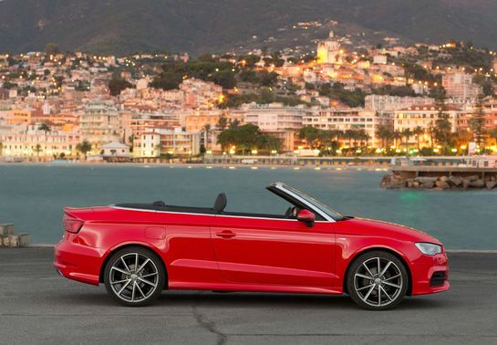 Audi A3 Cabriolet Drivers Sideview