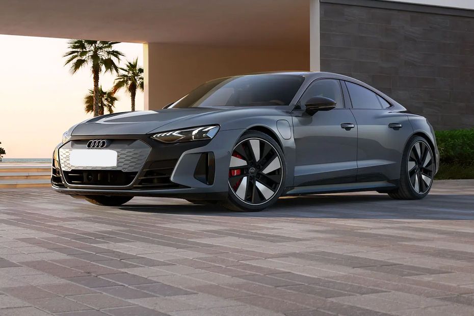 E-Tron GT Tilted Front View