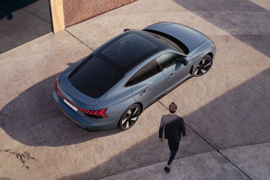 Top View of E-Tron GT