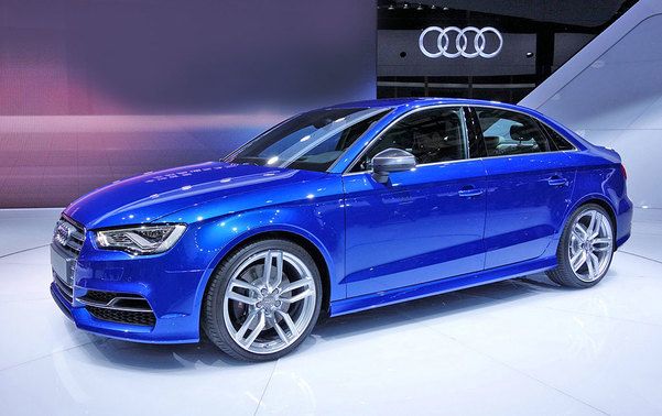 S3 Sedan Front angle low view