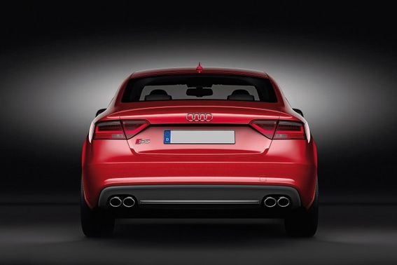 Full Rear View of Audi S5 Sportback