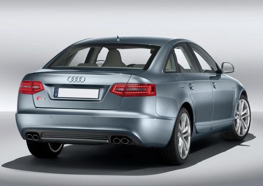 S6 Saloon Rear angle view