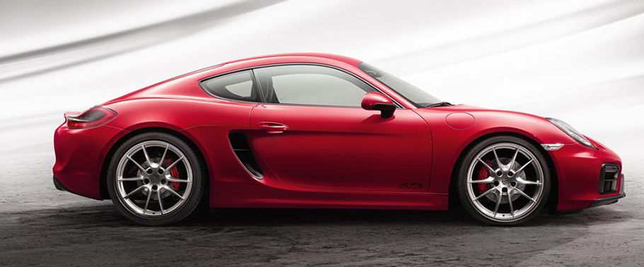 Porsche Cayman GTS Drivers Sideview Porsche Cayman GTS Drivers Sideview