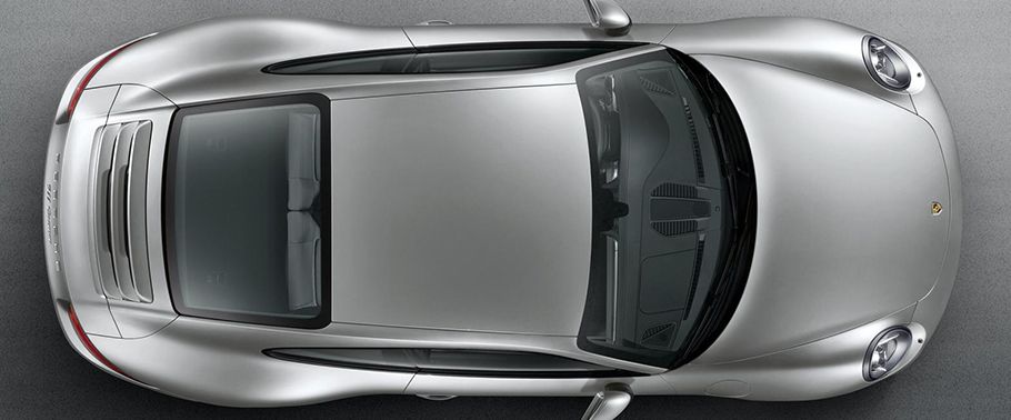 Top View of 911 Carrera