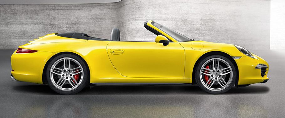 Porsche 911 Carrera 4S Cabriolet Drivers Sideview Porsche 911 Carrera 4S Cabriolet Drivers Sideview