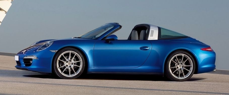 911 Targa 4 Side view 911 Targa 4 Side view