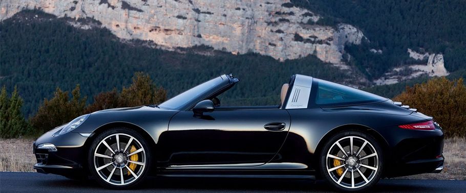 911 Targa 4S Side view 911 Targa 4S Side view
