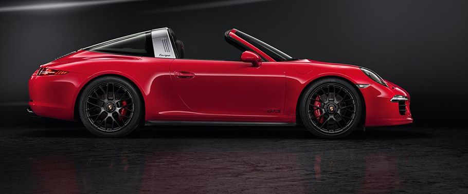 Porsche 911 Targa 4 GTS Drivers Sideview