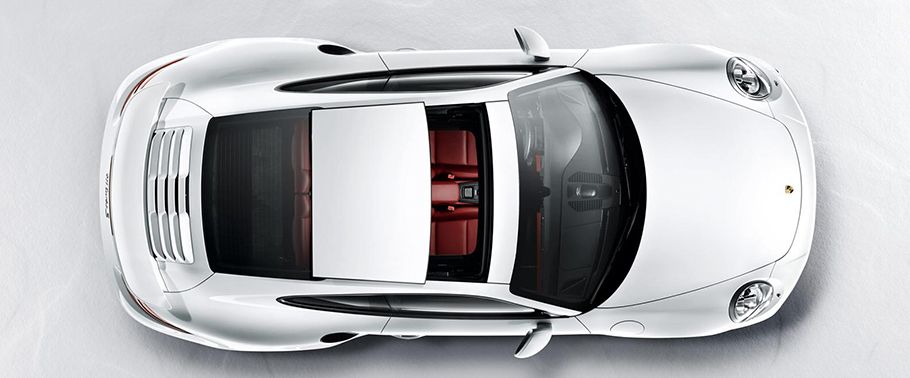 Top View of 911 Turbo S