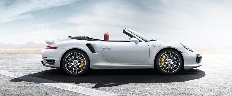Porsche 911 Turbo S Cabriolet Drivers Sideview Porsche 911 Turbo S Cabriolet Drivers Sideview