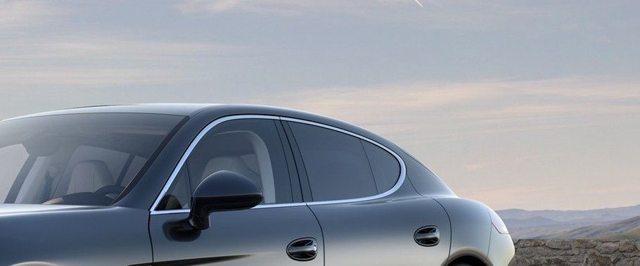 Porsche Panamera S Drivers Side Mirror Front Angle