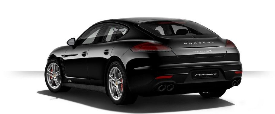 Rear Medium View of Porsche Panamera GTS
