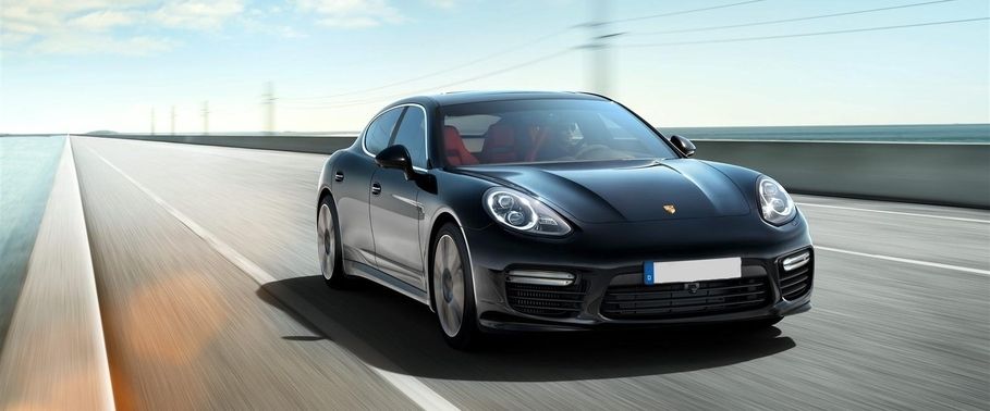 Porsche Panamera Turbo Front Medium View