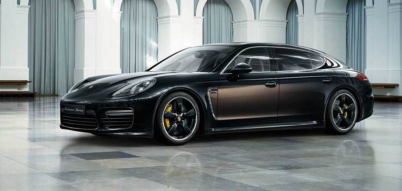Porsche Panamera Exclusive Series Front Side View Porsche Panamera Exclusive Series Front Side View