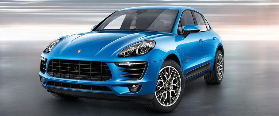 Porsche Macan S Front Angle High View
