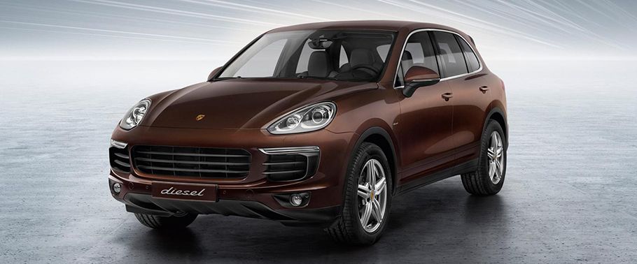 Porsche Cayenne Diesel Front Angle High View Porsche Cayenne Diesel Front Angle High View