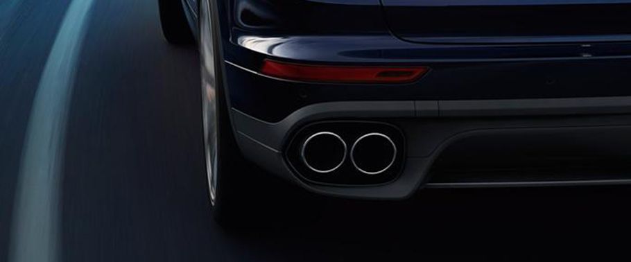 Exhaust Pipe of Porsche Cayenne S Exhaust Pipe of Porsche Cayenne S