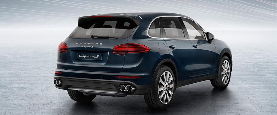 Cayenne S Rear Medium Side View Cayenne S Rear Medium Side View
