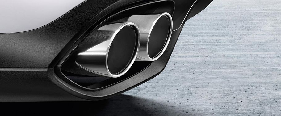 Exhaust Pipe of Porsche Cayenne S E-Hybrid Exhaust Pipe of Porsche Cayenne S E-Hybrid