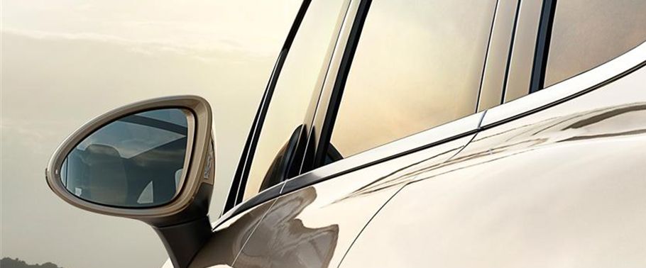 Porsche Cayenne Turbo Drivers Side Mirror Rear Angle Porsche Cayenne Turbo Drivers Side Mirror Rear Angle