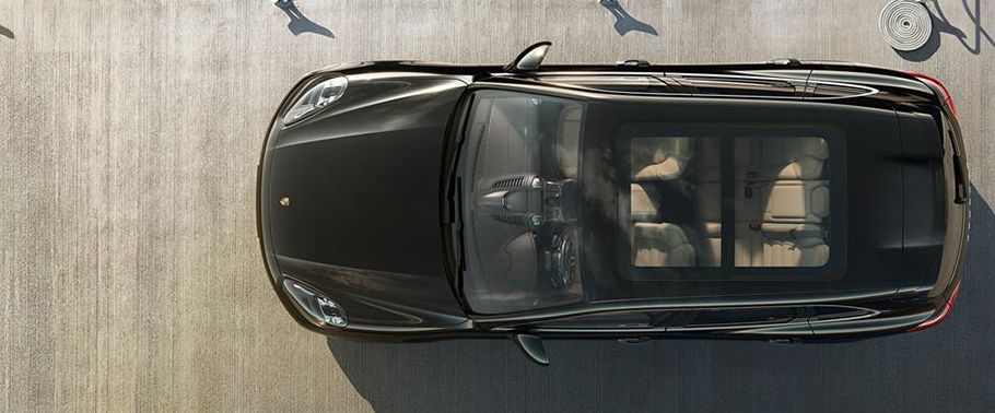 Top View of Cayenne Turbo S
