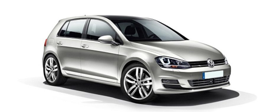 Volkswagen Golf (2012-2017) Front Medium View Volkswagen Golf (2012-2017) Front Medium View