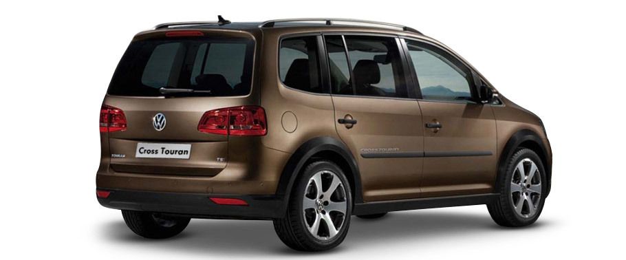 Cross Touran Rear Medium Side View Cross Touran Rear Medium Side View