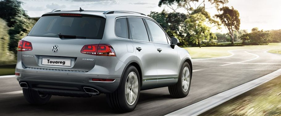 Touareg Rear angle view