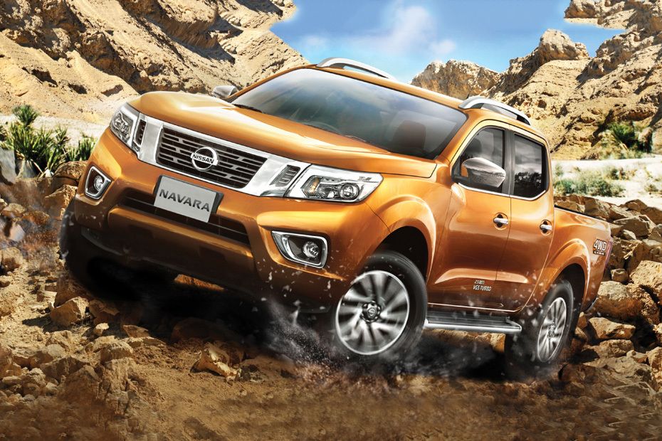 Nissan Navara Front Side View Nissan Navara Front Side View